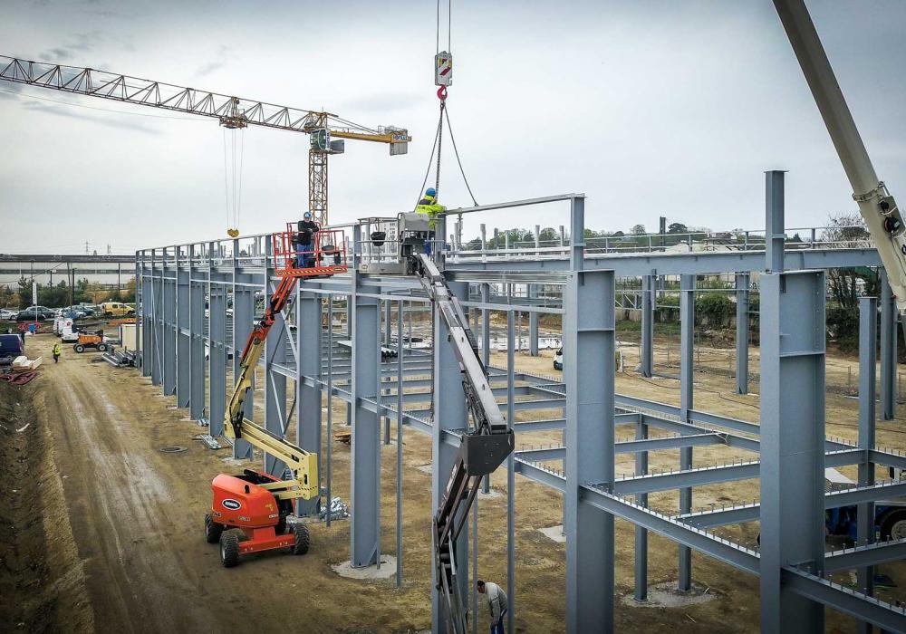 chantier Pierrefitte/Stains ATLAND